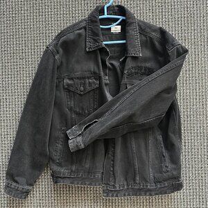 Ksubi Oh G Denim Dollar Jacket in Black XL